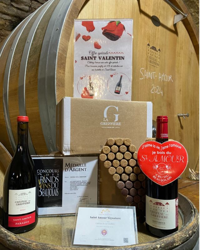 ❤️ La Saint-Valentin approche à grands pas ! Offrez à votre moitié un moment d'exception avec nos cuvées "Saint Amour". 🌹🍷
#SaintAmour #saintamourparadis #SaintValentin #VinDeLAmour #DînerEnAmoureux #Caveau #AmourEtVins #vinsdebourgogne #Maconnais